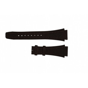 Breil horlogeband BW0257 Textiel Bruin 22mm 